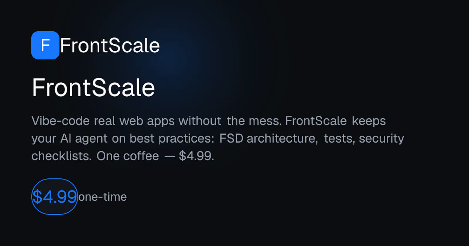 FrontScale screenshot 1
