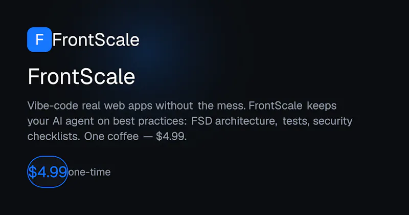 FrontScale screenshot 1