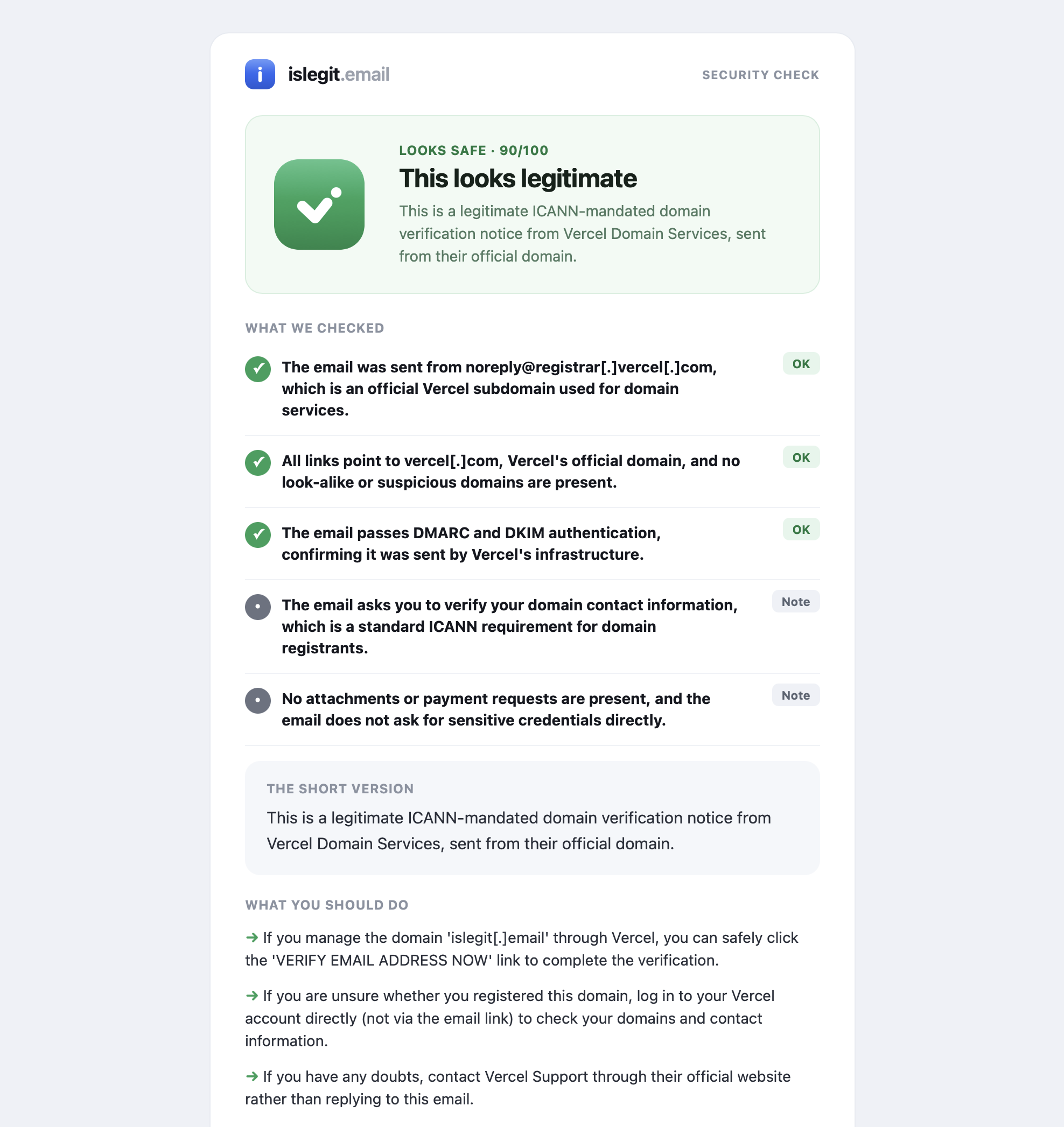 islegit.email gallery image