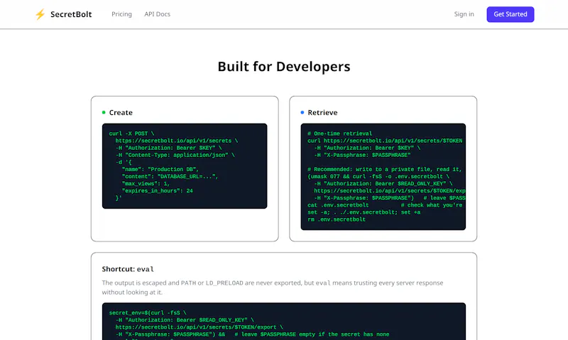 SecretBolt screenshot 7