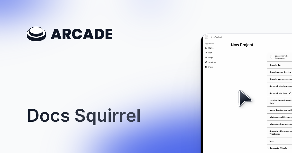 Docs Squirrel - Main product screenshot demonstrating key features and user interface