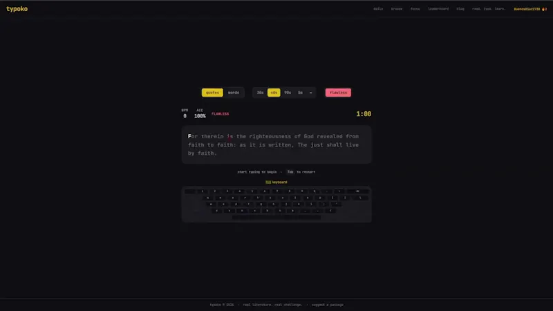 Typoko screenshot 1 (video preview)