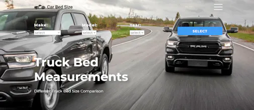 Truck Bed Measurements gallery image
