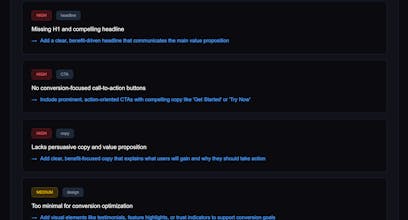 Landing Page Critic gallery image