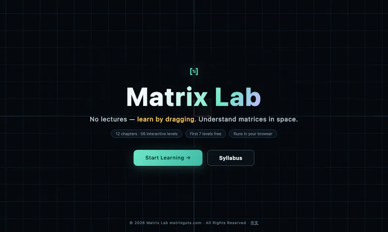 Matrix Lab screenshot 2