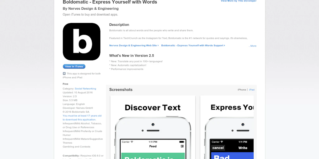 Boldomatic Product Information and Latest Updates (2025) | Product Hunt