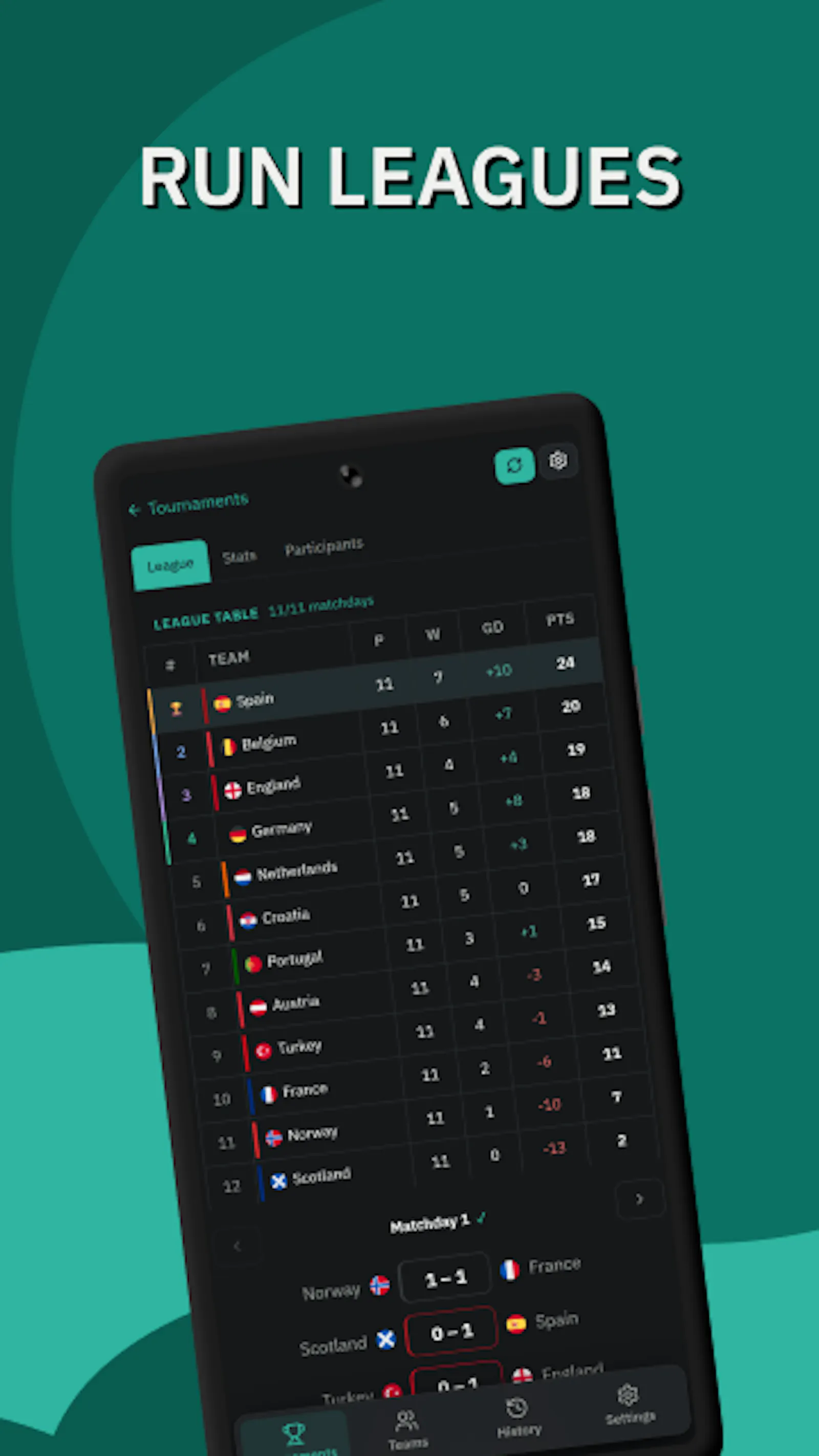 Invictus - Tournament Maker screenshot 4