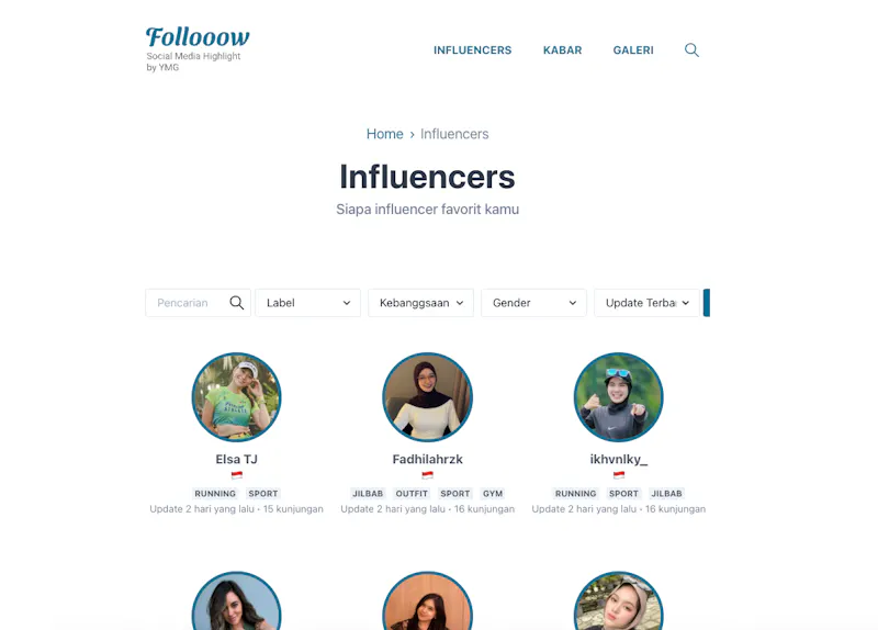 Follooow - Social Media Bookmark screenshot 3