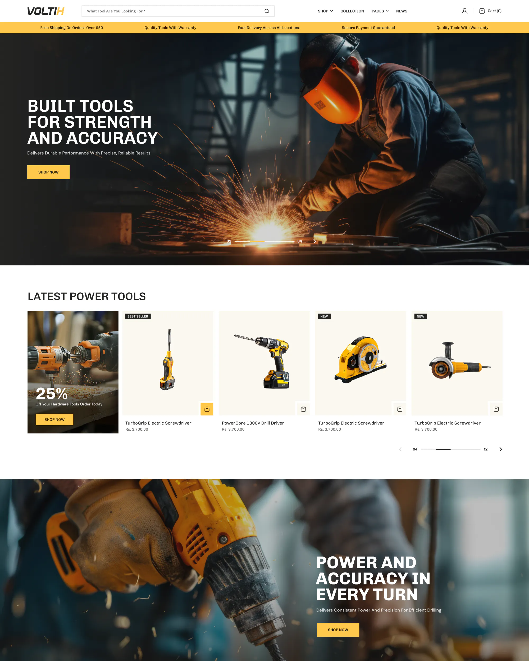 Industrial Shopify Theme gallery image