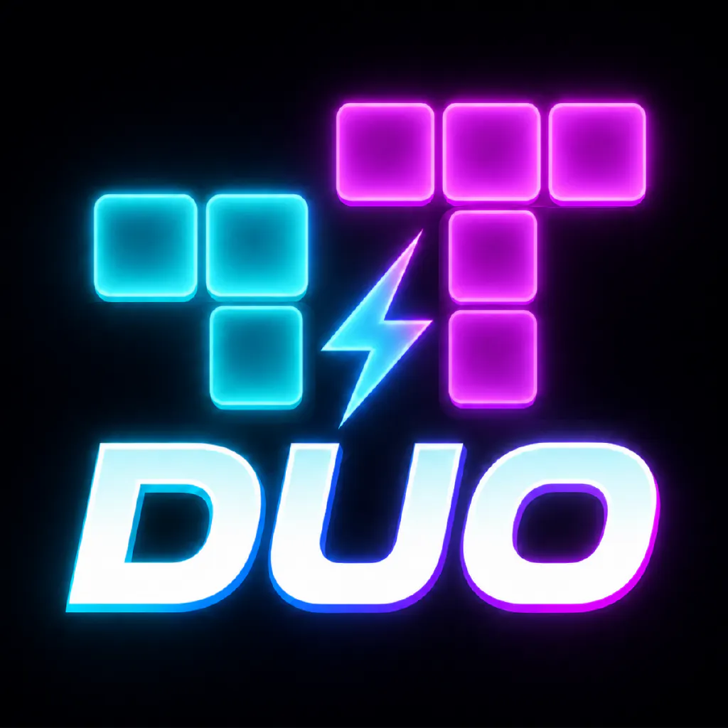 Neon Poly Duo: Block Battles gallery image