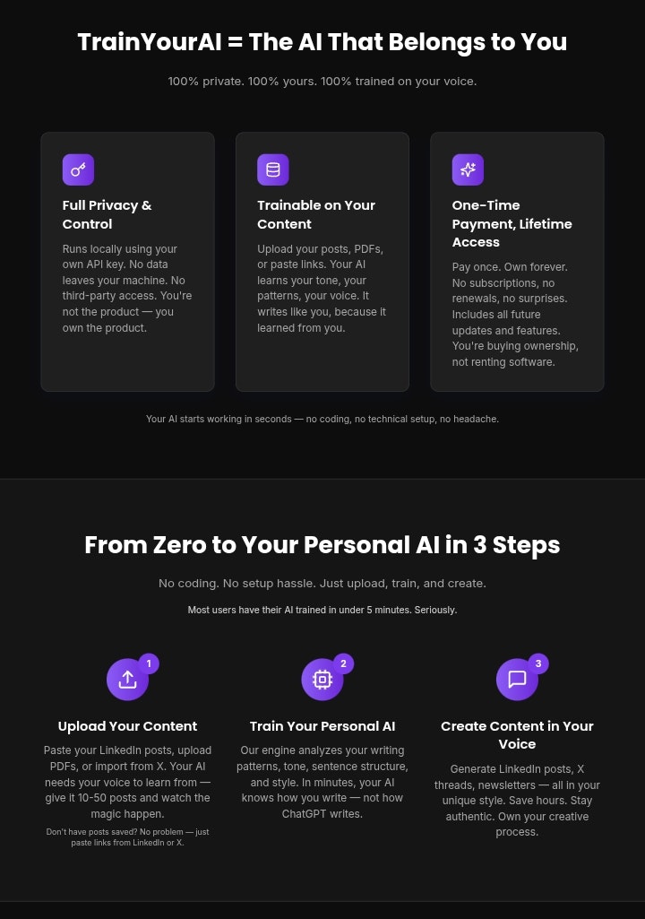 TrainYourAI gallery image