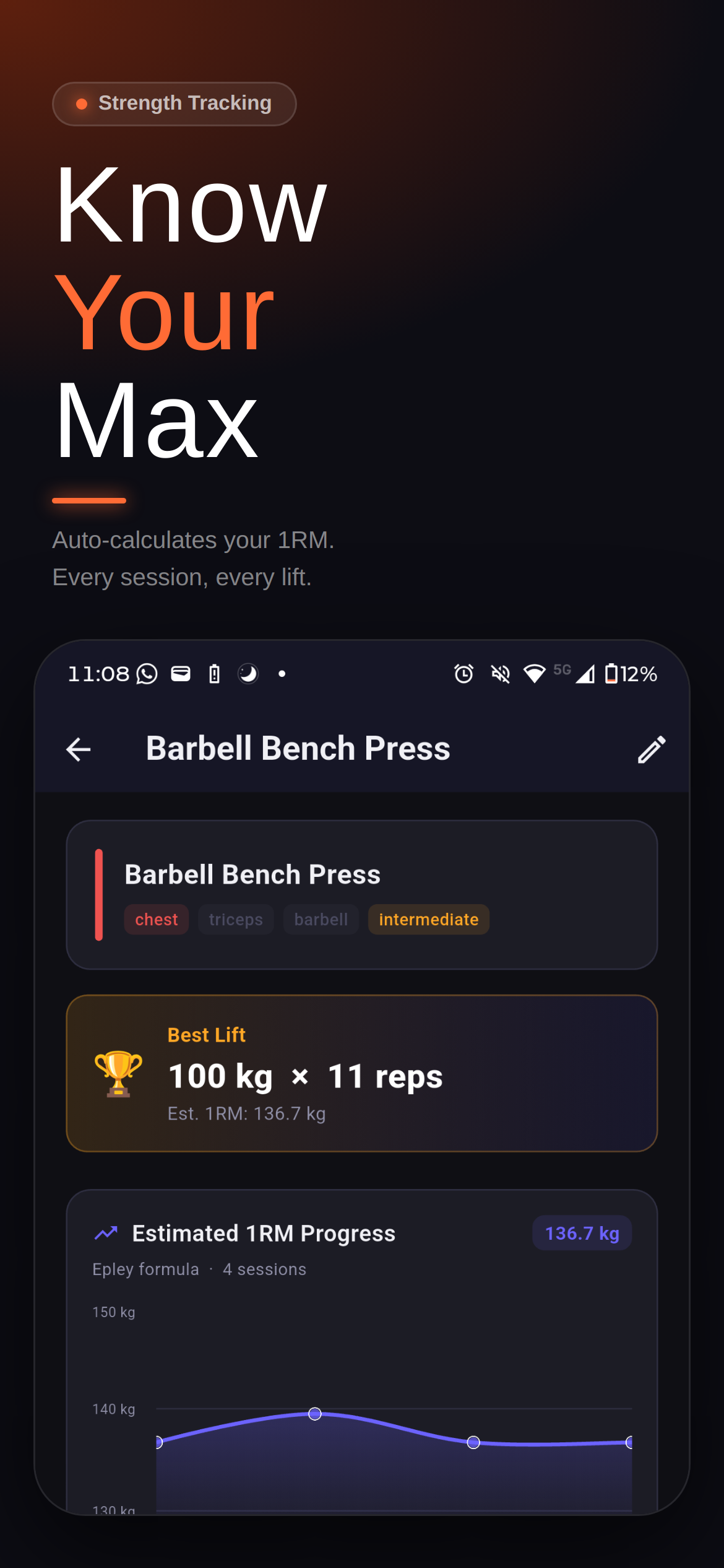GainLog: Gym Progress Tracker gallery image