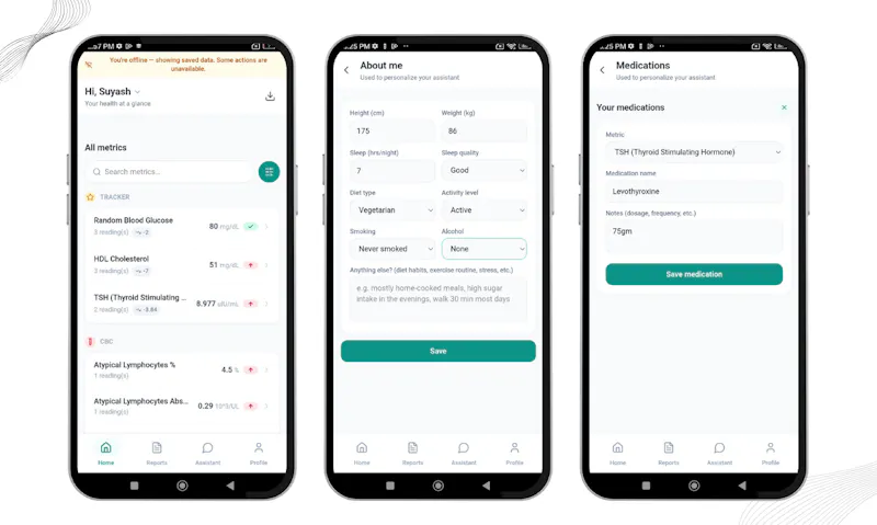 MyVitals screenshot 3