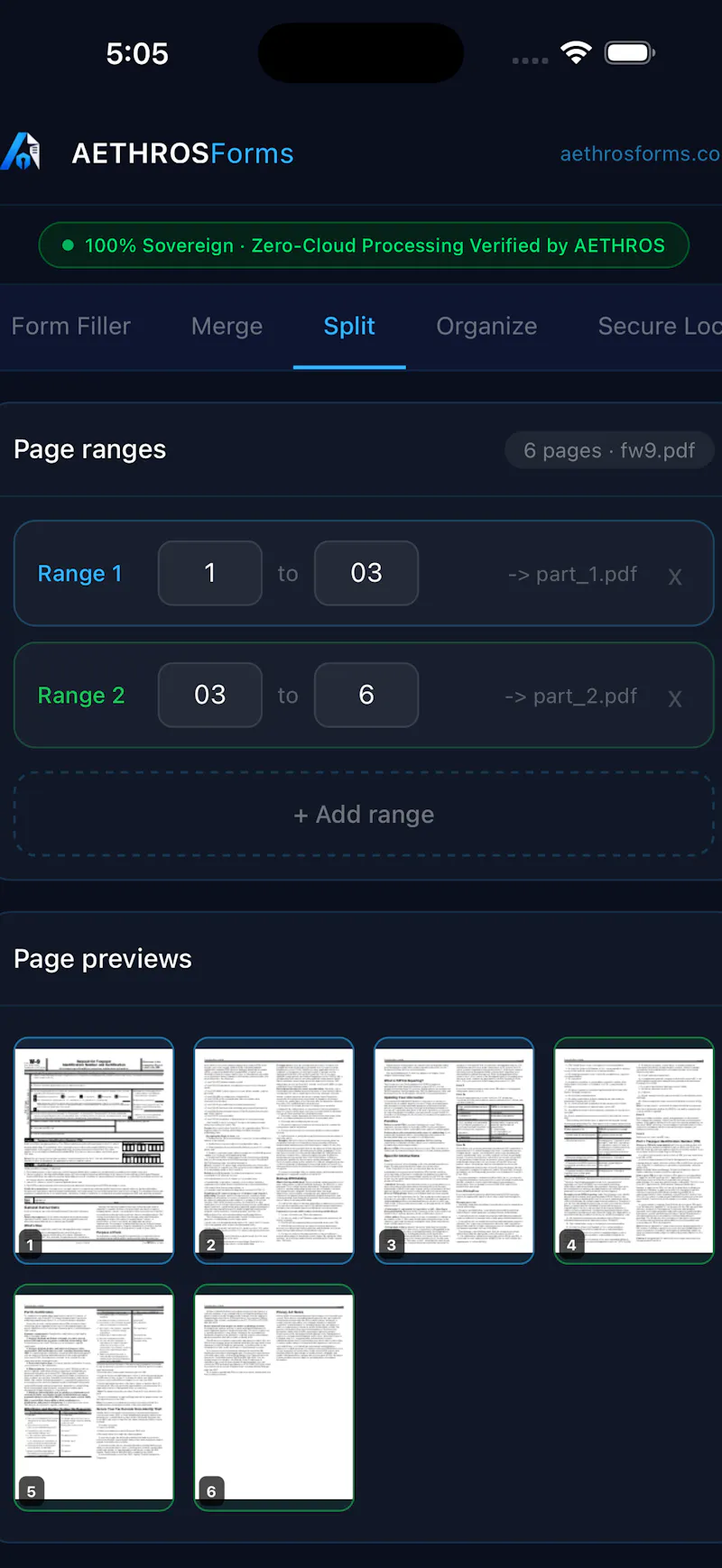 AethrosForms screenshot 8