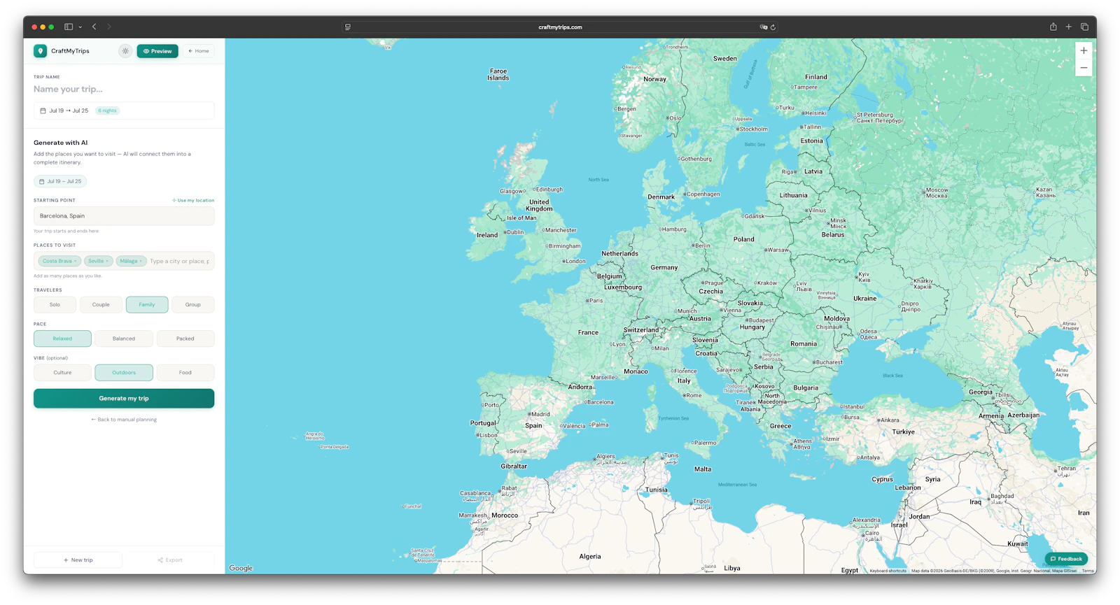 CraftMyTrips screenshot 2
