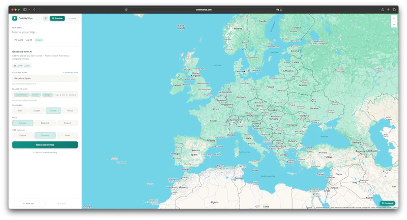 CraftMyTrips screenshot 2