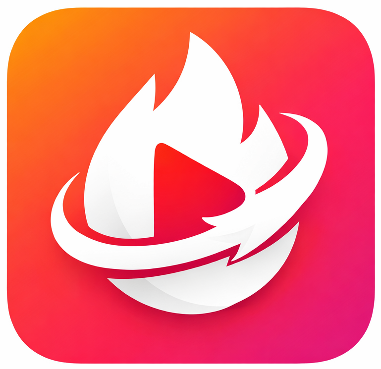 LottieFyr - Product Hunt launch logo and brand identity