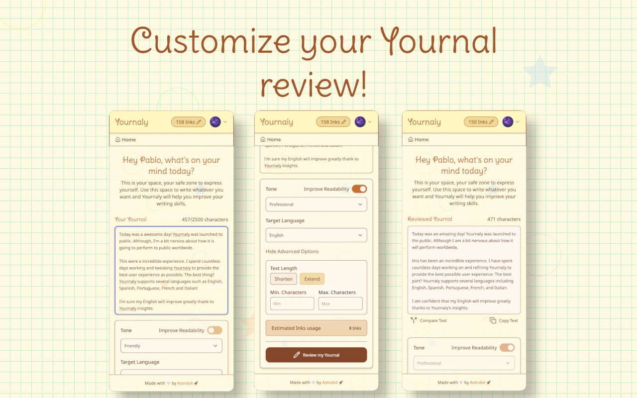 Yournaly gallery image