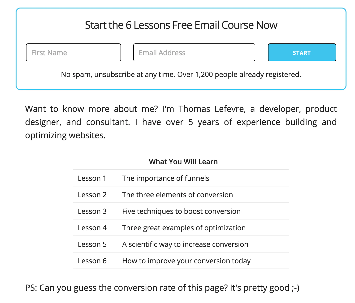 Optimize Your Conversion Rates