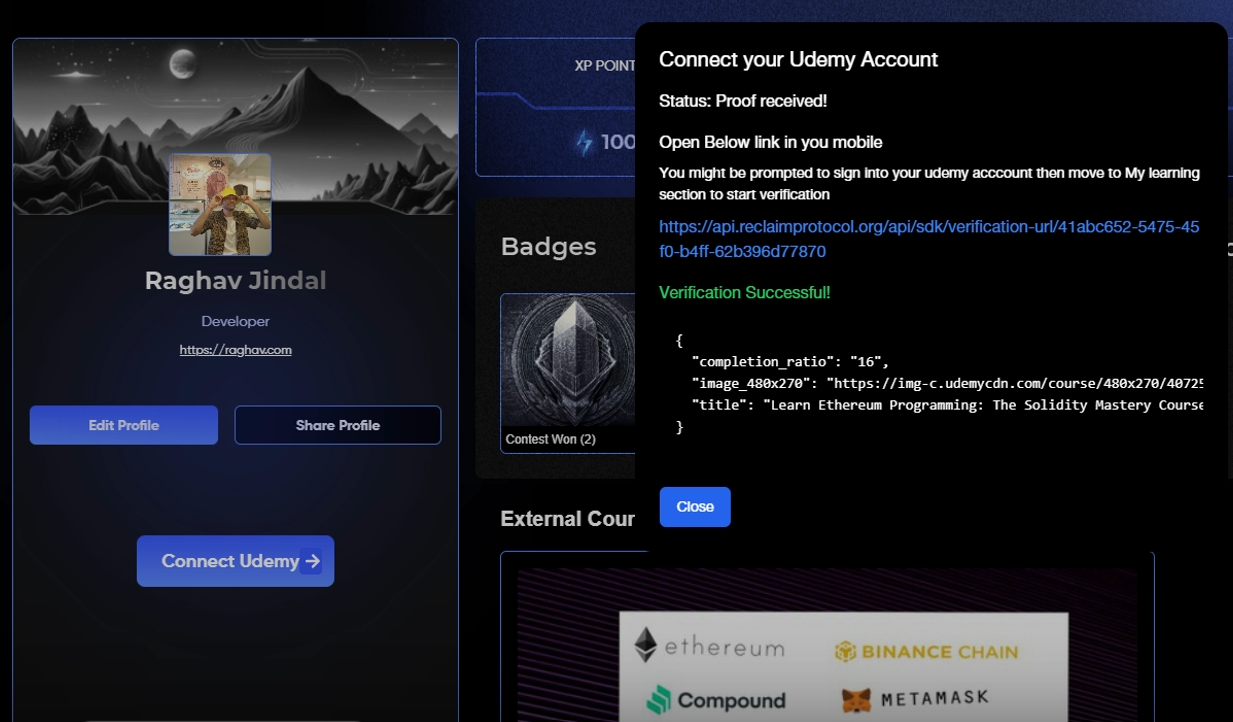 DecentraClasses gallery image