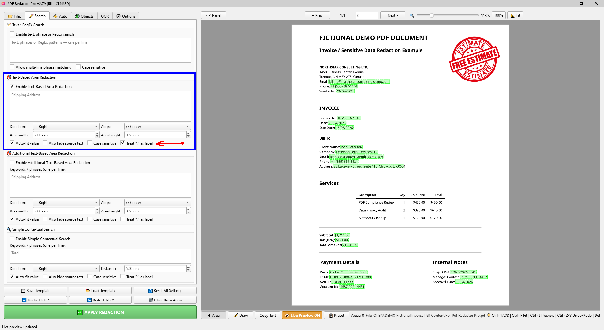 PDF Redactor Pro gallery image