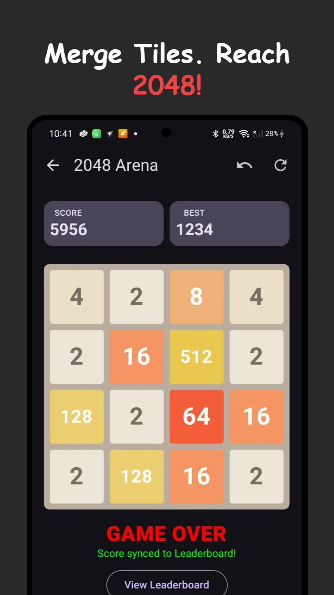 2048 Merge Block Puzzle Games - Screenshot 2 showing product features and functionality