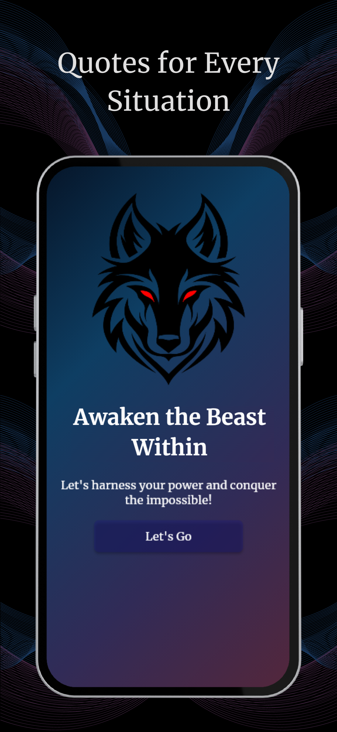 Mídia 2 de App de motivação besta