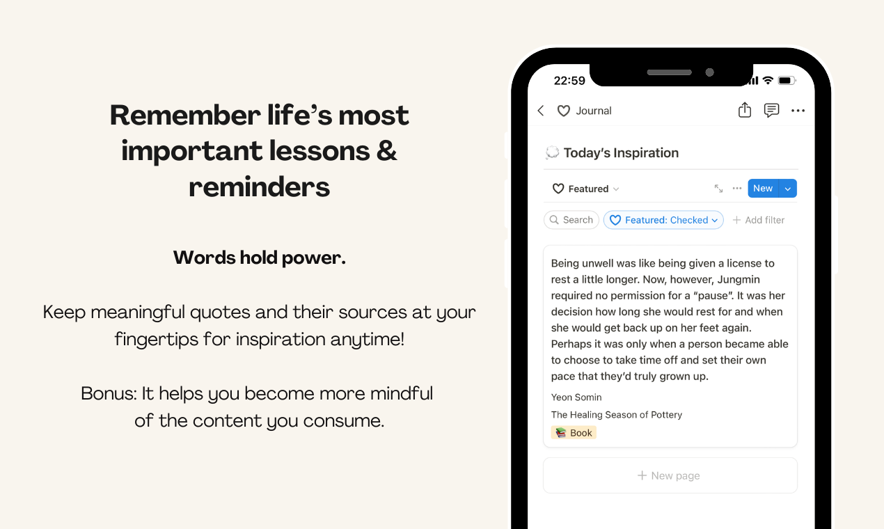 Guided Notion Journal for Mental Health gallery image