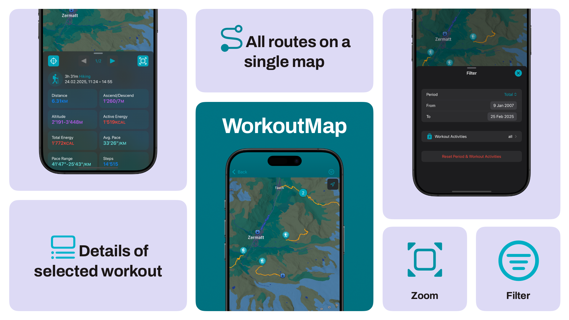 Média Workoutmap Pro - Tous vos voies d'entraînement sur une seule carte 1