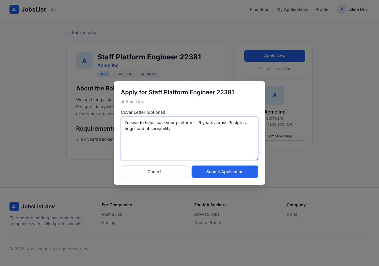 JobsList.dev gallery image