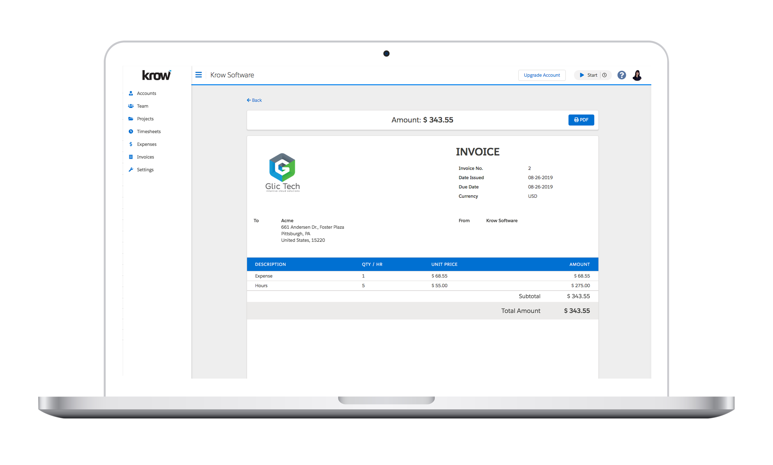 Krow PSA gallery image