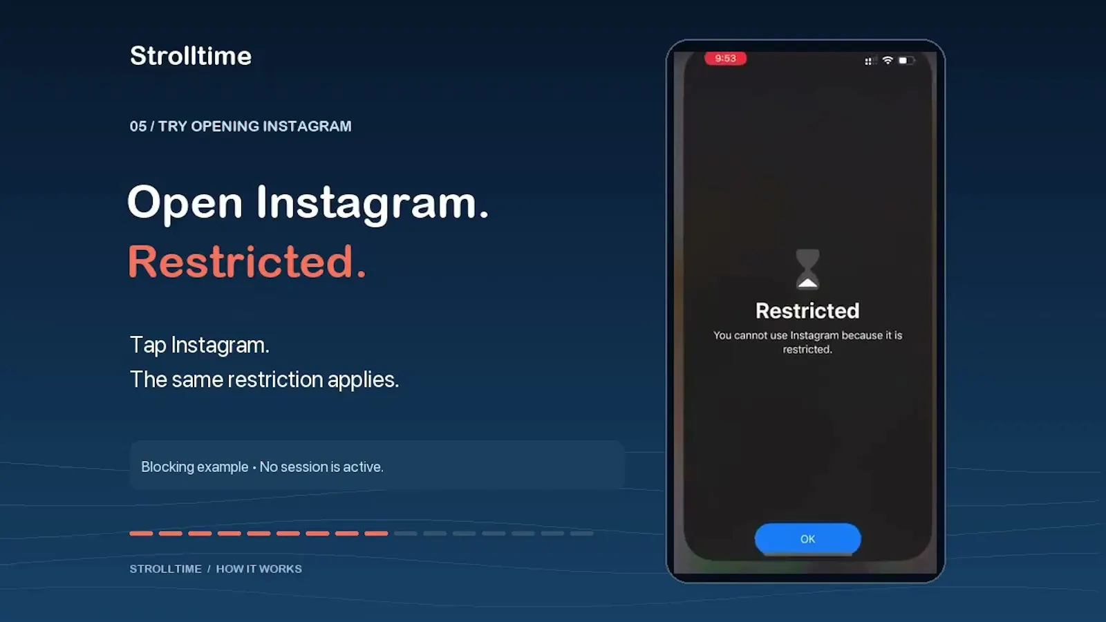 StrollTime screenshot 1 (video preview)