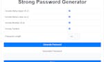 Strong Password Generator image