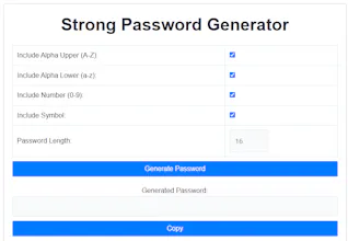 Strong Password Generator gallery image