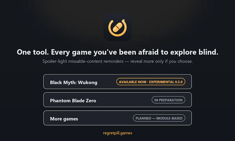 RegretPill screenshot 1