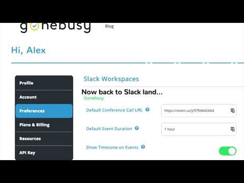 Gonebusy for Slack gallery image