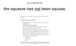 Is The Squeeze Squoze? image