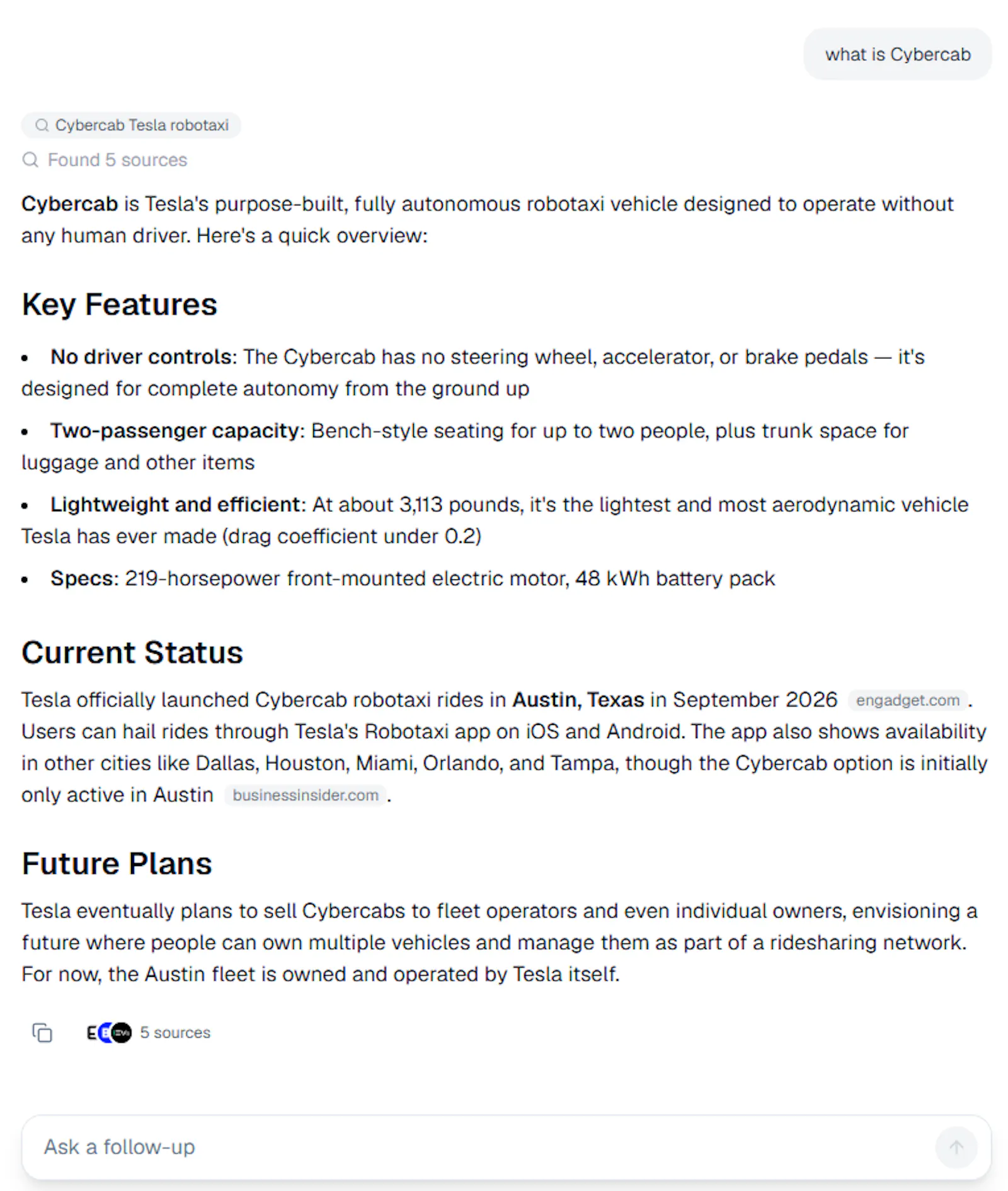 Whamon AI Search Engine screenshot 2