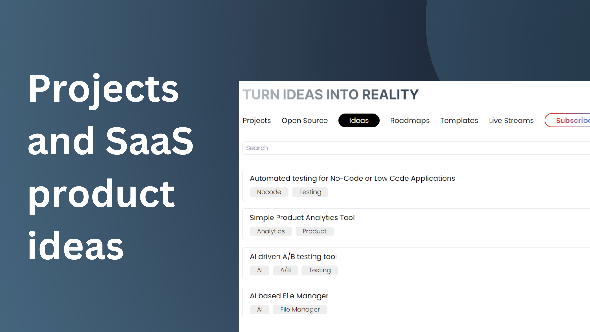 projects.build - डेवलपर्स के लिए सर्वश्रेष्ठ संसाधन मीडिया 3