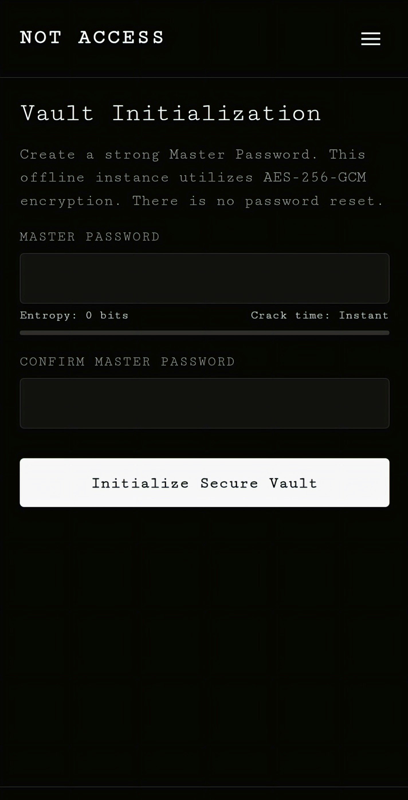 NOT ACCESS gallery image