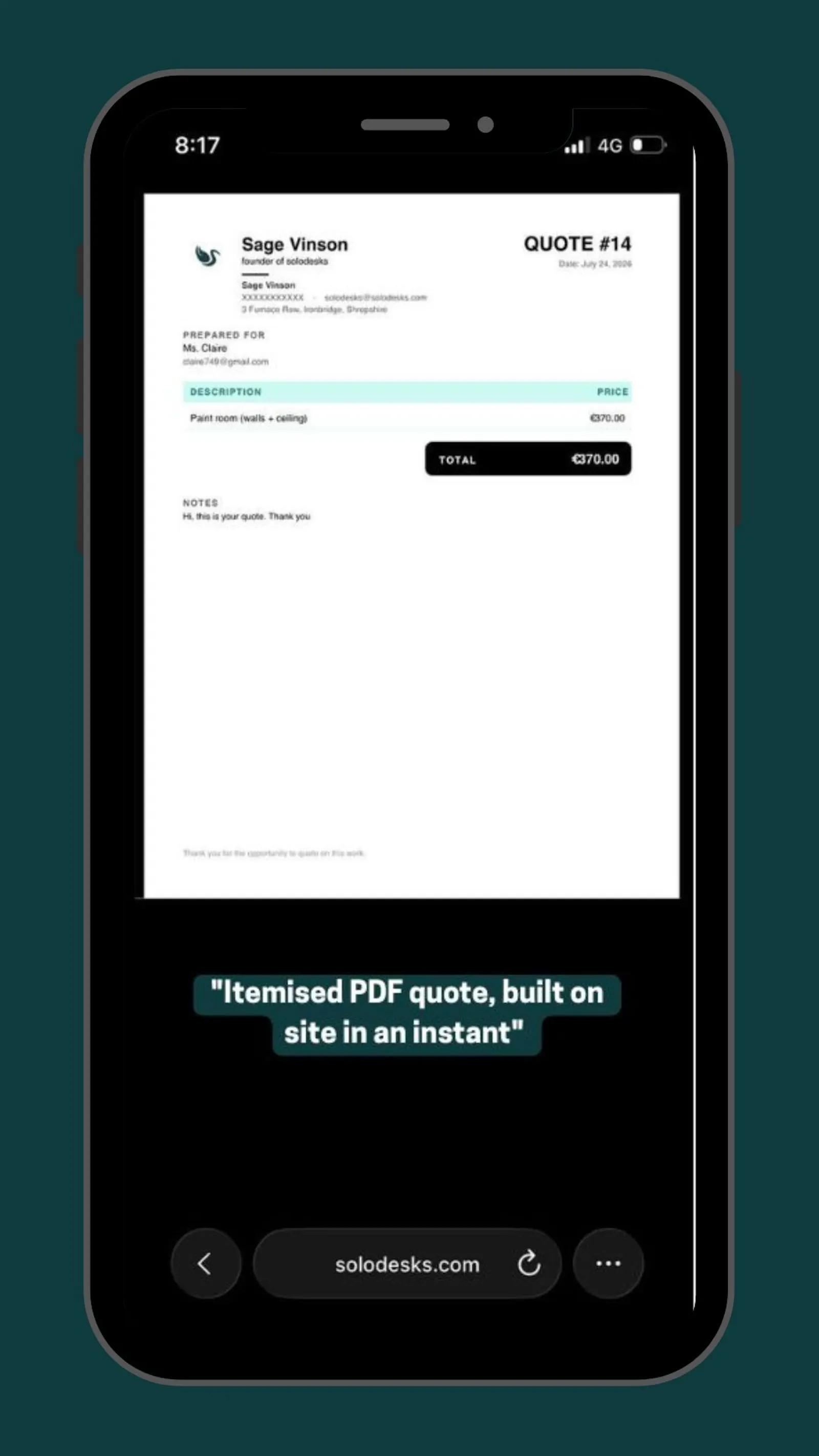 SoloDesks screenshot 1