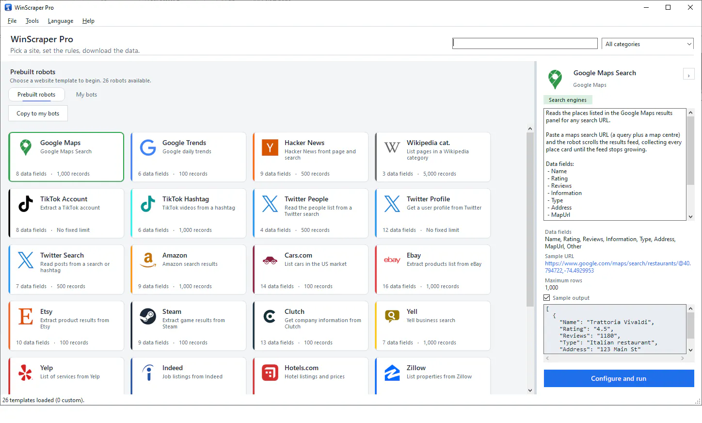 WinScraper Pro gallery image