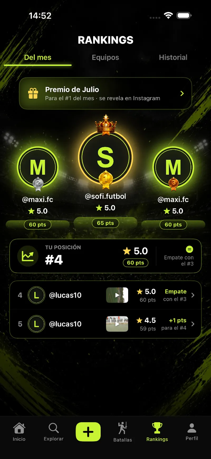 GolGana — Metés gol, ganás screenshot 3