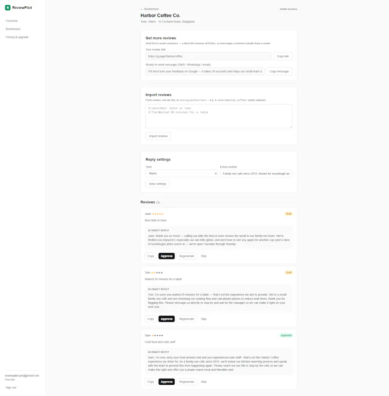 ReviewPilot screenshot 6