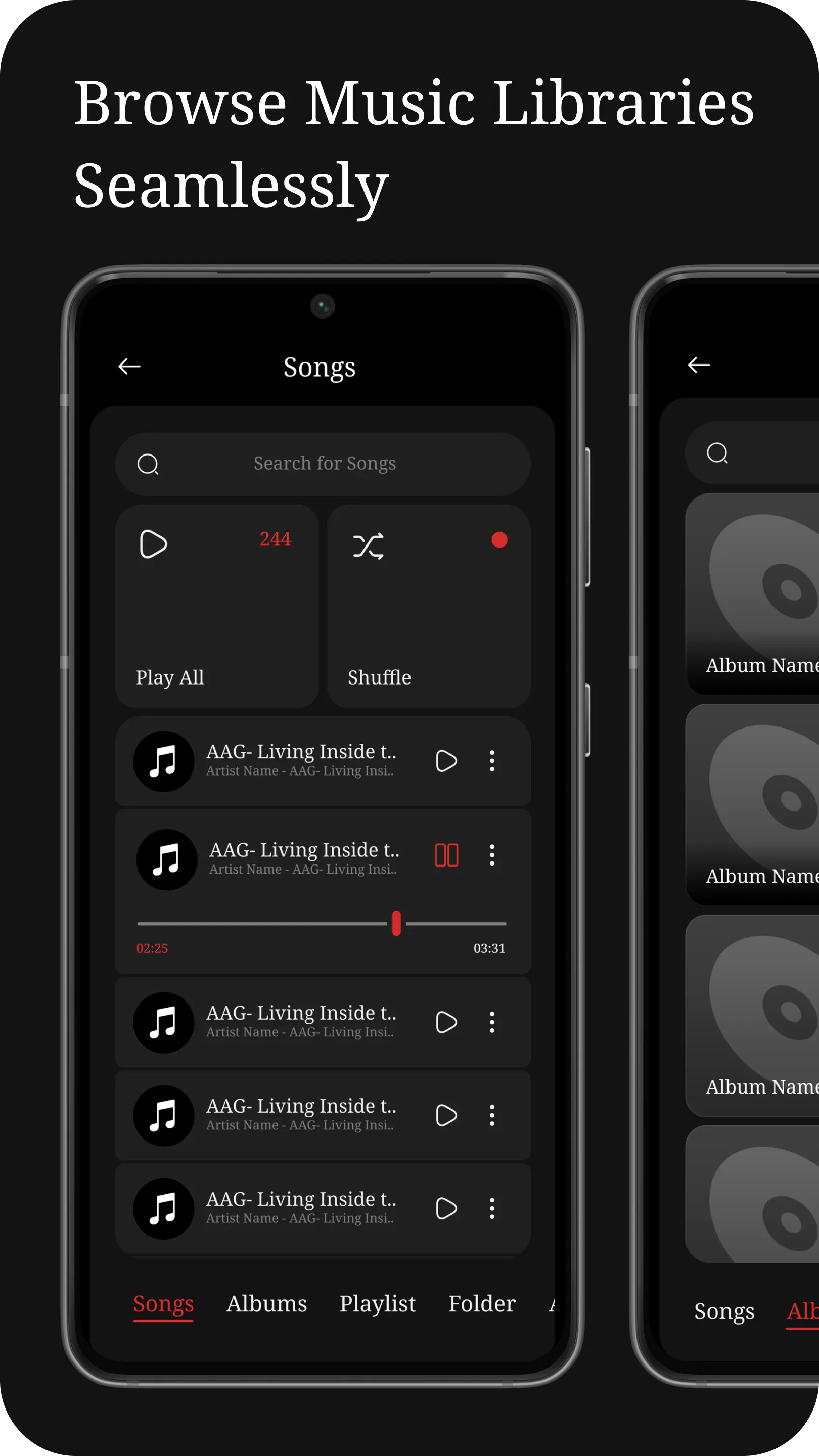 Pour Music - Music Player App gallery image