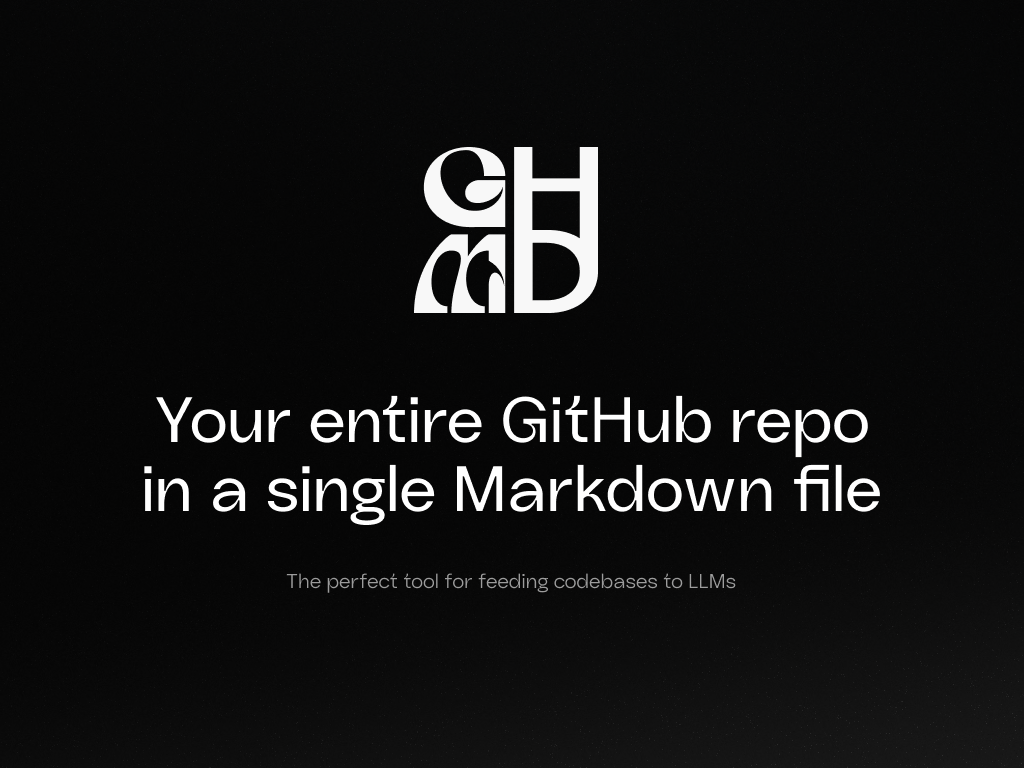 Gittomd - Github repo'nuz, tek bir işaretleme dosyasına paketleniyor medya 2