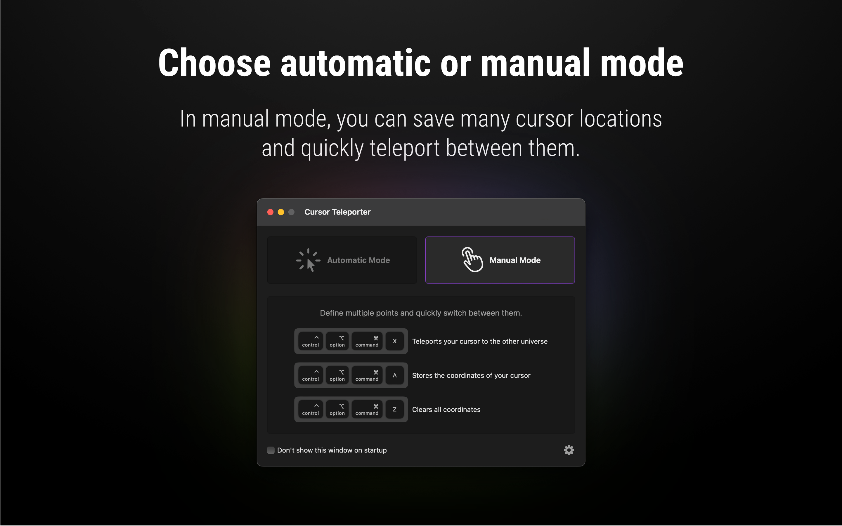 Mídia 4 de Teleporter cursor