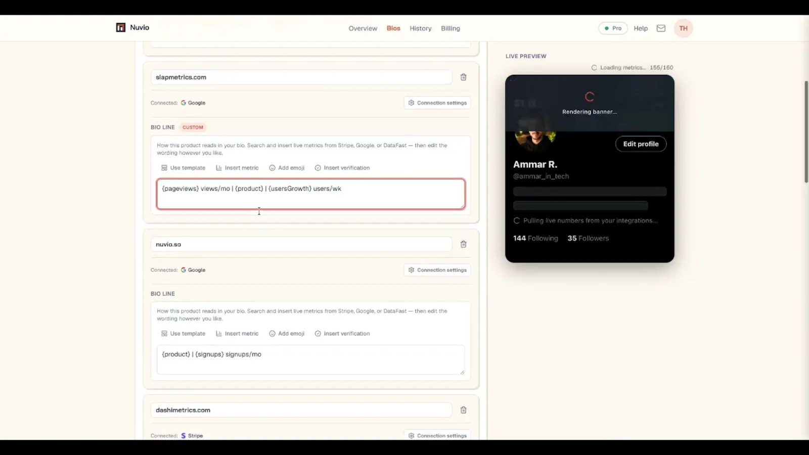 Nuvio screenshot 1 (video preview)