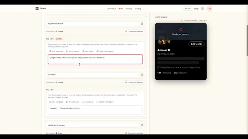 Nuvio screenshot 1 (video preview)
