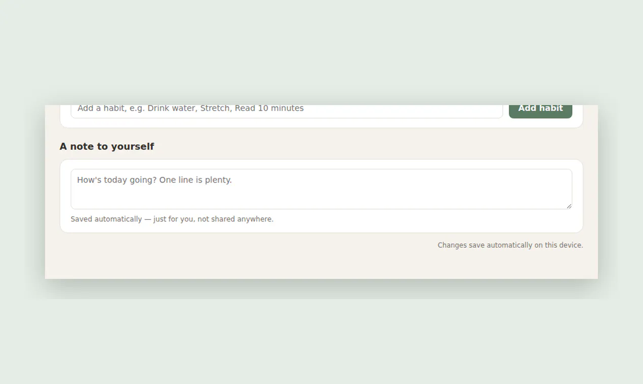 Habit Wellness Tracker gallery image